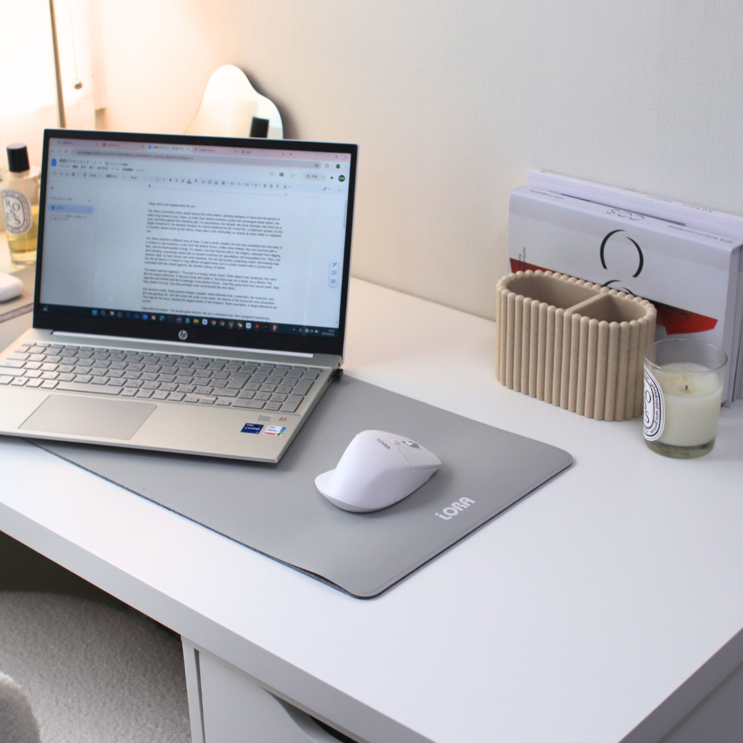 Charging mouse pad Graige チャージングマウスパッド グレージュ
