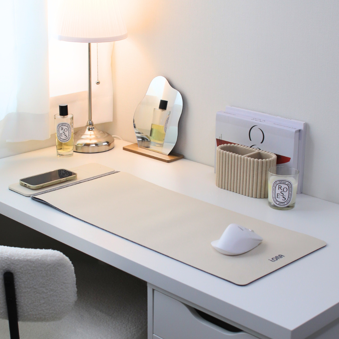 Charging mouse pad Ivory チャージングマウスパッド アイボリー