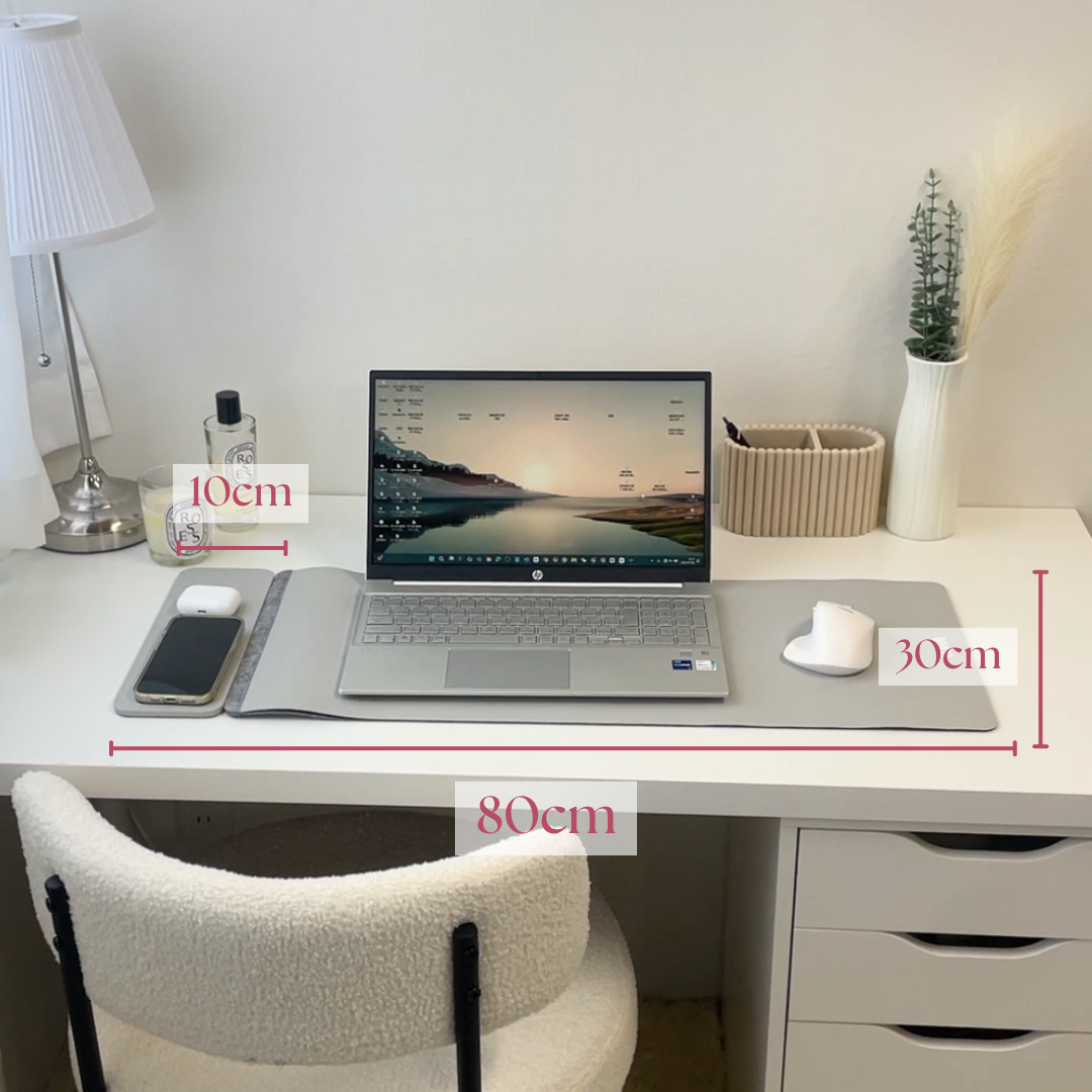 Charging mouse pad Graige チャージングマウスパッド グレージュ