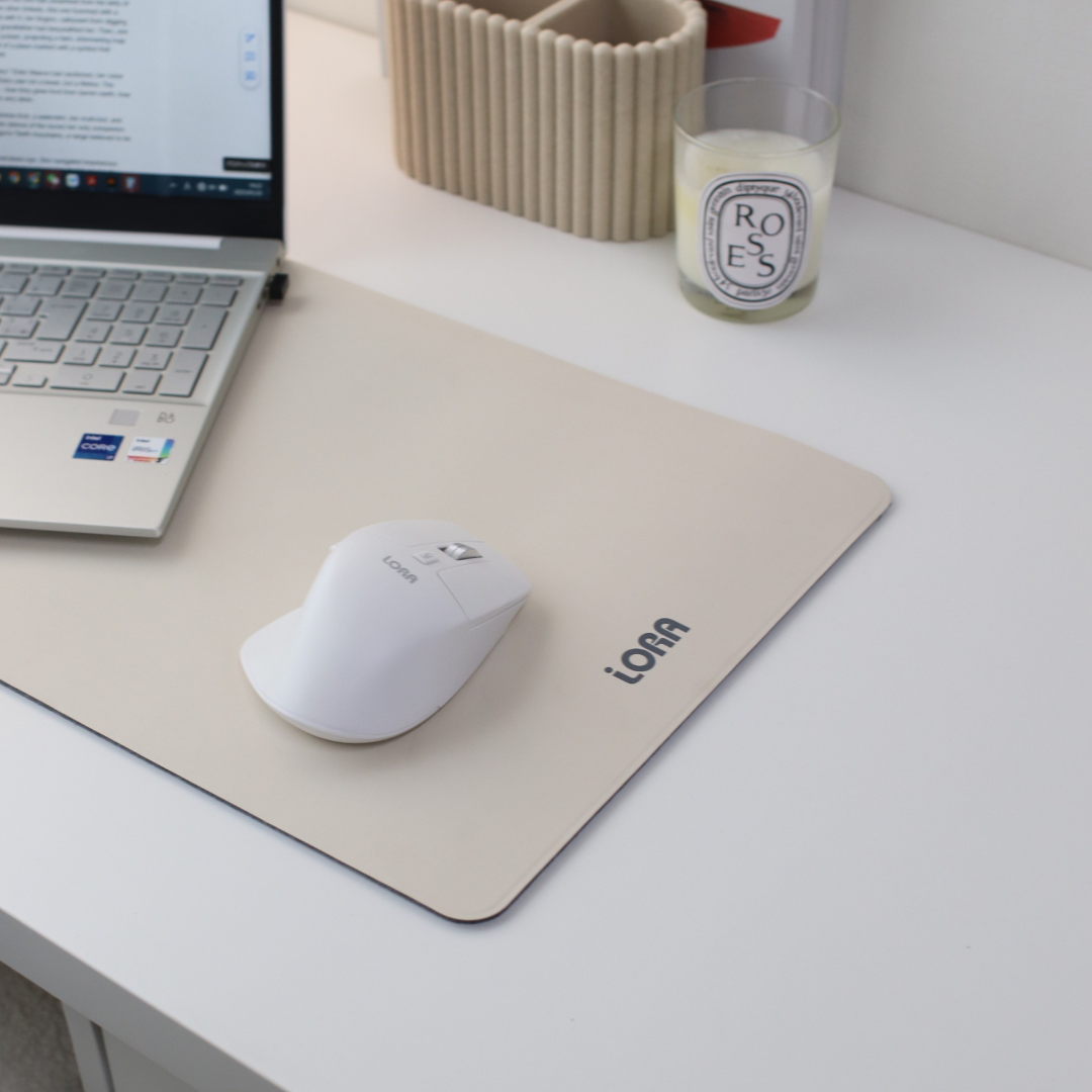Charging mouse pad Ivory　チャージングマウスパッド アイボリー